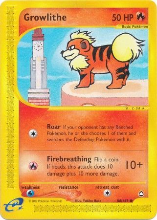 Growlithe 80-147 (RH)