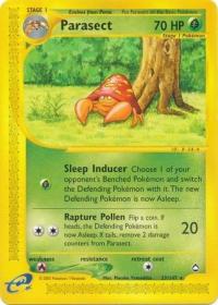 pokemon aquapolis parasect 27 147 rh