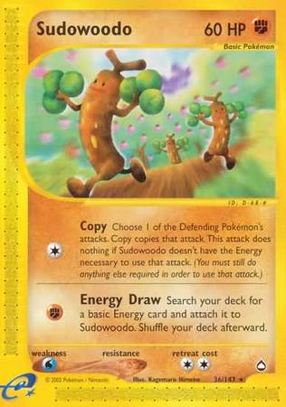 Sudowoodo 36-147 (RH)