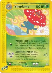 pokemon aquapolis vileplume 43 147