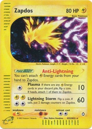 Zapdos H32/H32