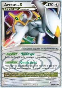 pokemon arceus arceus lv x 94 99