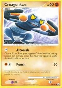 pokemon arceus croagunk 61 99