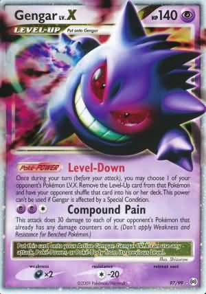 Gengar LV.X 97-99