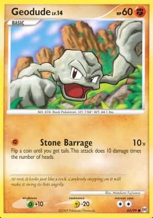 Geodude 65-99