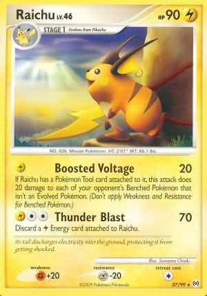 Raichu 27-99 (RH)