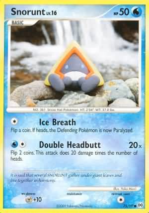 Snorunt 75-99 (RH)