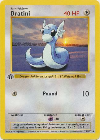 Dratini 26-102 1st edition