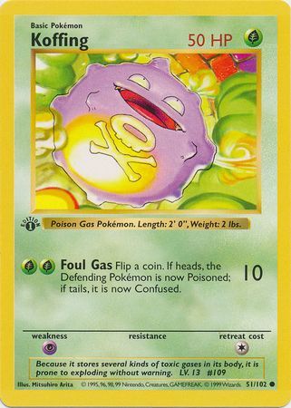 Koffing 51-102 1st edition