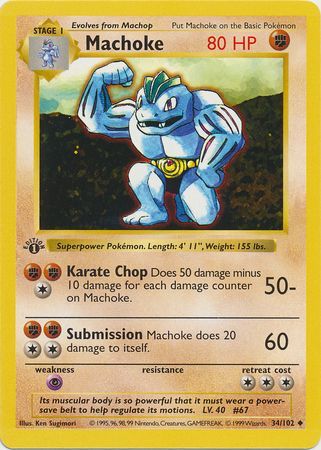 Machoke 34-102 1st edition