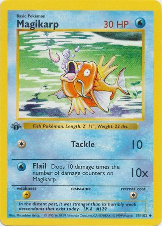 Magikarp 35-102 1st edition