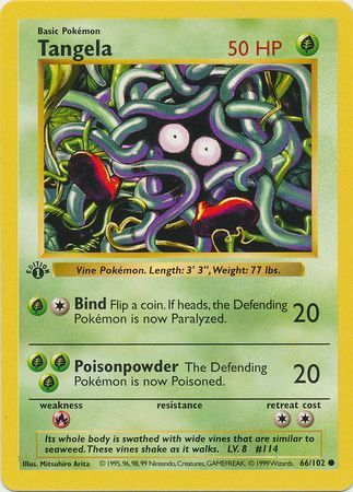 Tangela 66-102 1st edition