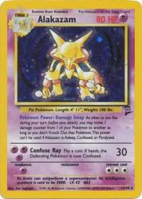 pokemon base set 2 alakazam 1 130