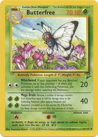 Butterfree - 34-130