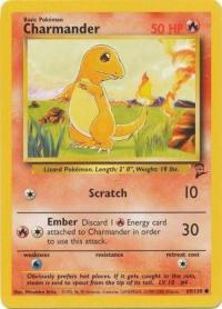 pokemon base set 2 charmander 69 130