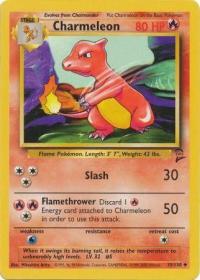 pokemon base set 2 charmeleon 35 130