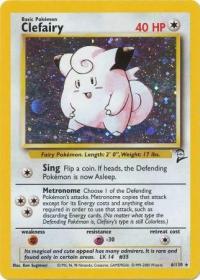 pokemon base set 2 clefairy 6 130