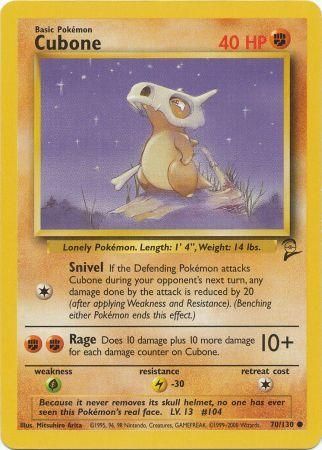 Cubone - 70-130 