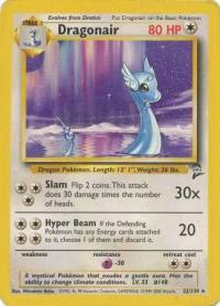 pokemon base set 2 dragonair 22 130