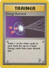 pokemon base set 2 energy retrieval 110 130