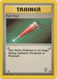 pokemon base set 2 full heal 111 130