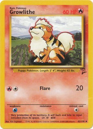 Growlithe - 42-130 