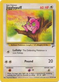 pokemon base set 2 jigglypuff 77 130