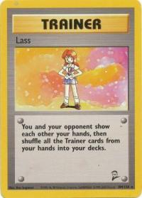 pokemon base set 2 lass 104 130