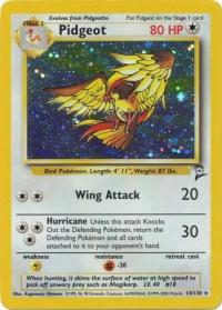 pokemon base set 2 pidgeot 14 130