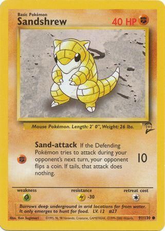 Sandshrew - 91-130
