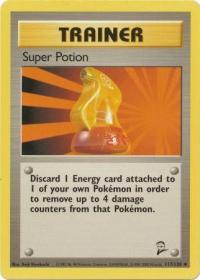 pokemon base set 2 super potion 117 130