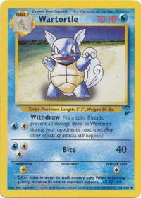 pokemon base set 2 wartortle 63 130