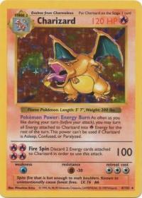 pokemon base set shadowless charizard 4 102 shadowless