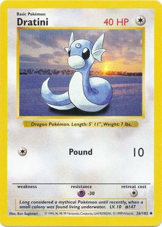 Dratini 26-102 (Shadowless)