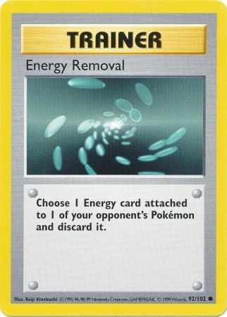 Energy Removal 92-102 (Shadowless)
