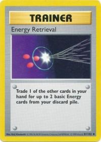 pokemon base set shadowless energy retrieval 81 102 shadowless