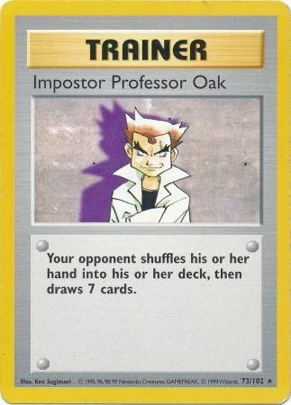 Impostor Professor Oak 73-102 (Shadowless)