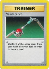 pokemon base set shadowless maintenance 83 102 shadowless