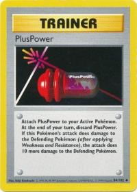 pokemon base set shadowless pluspower 84 102 shadowless