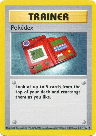 Pokedex 87-102 (Shadowless)