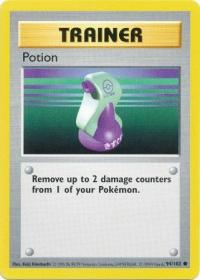 pokemon base set shadowless potion 94 102 shadowless