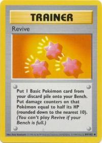 pokemon base set shadowless revive 89 102 shadowless