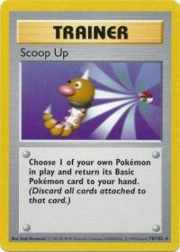 pokemon base set shadowless scoop up 78 102 shadowless