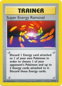 pokemon base set shadowless super energy removal 79 102 shadowless