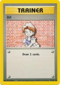 pokemon base set bill 91 102 unlimited