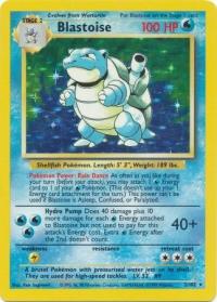 pokemon base set blastoise 2 102 unlimited