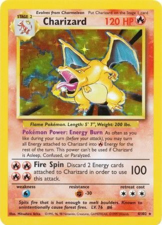 Charizard 4-102 - Unlimited