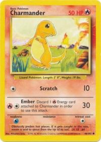 pokemon base set charmander 46 102 unlimited