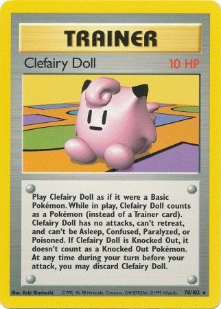 Clefairy Doll 70-102 - Unlimited