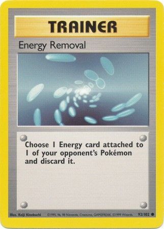 Energy Removal - 92-102 - Unlimited